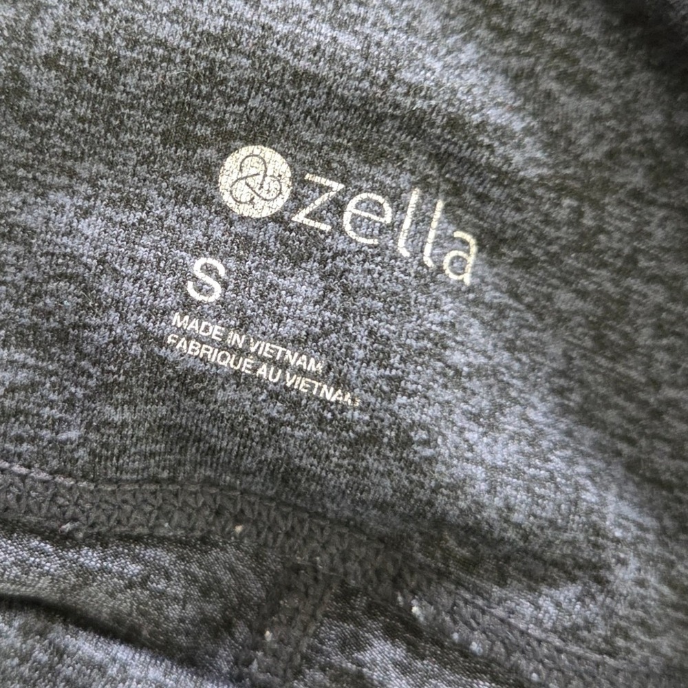 Zella High Rise Leggings Heathered Gray Yoga Gym Activewear Small - Picture 6 of 9